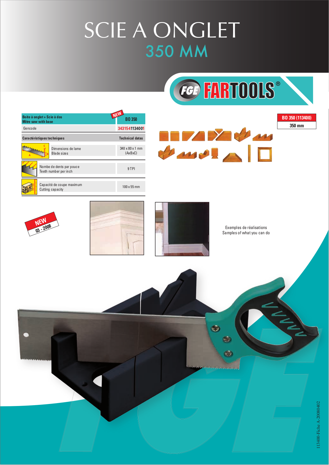 FARTOOLS BO 350 User Manual