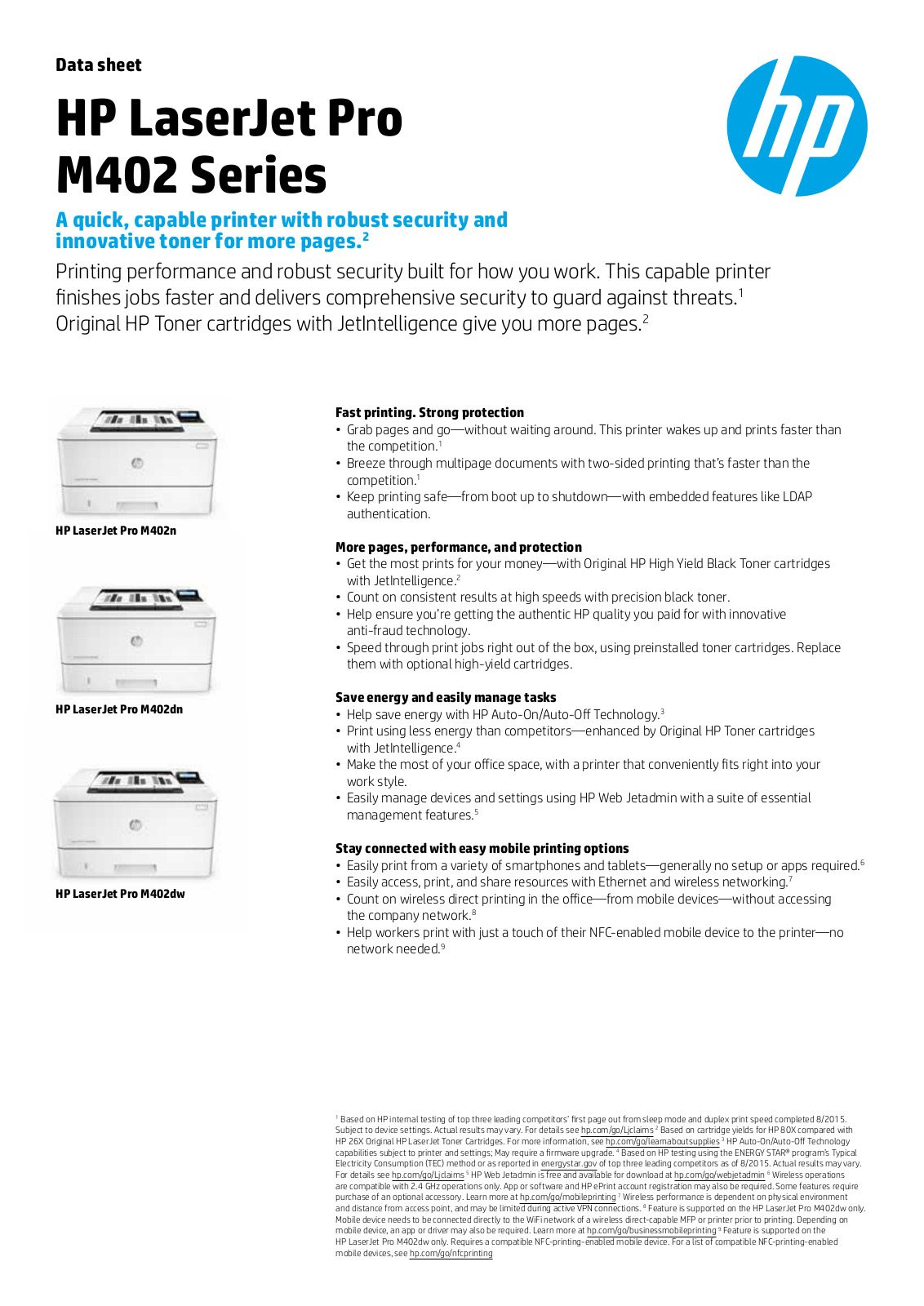 Hp LaserJet Pro M402n User Manual