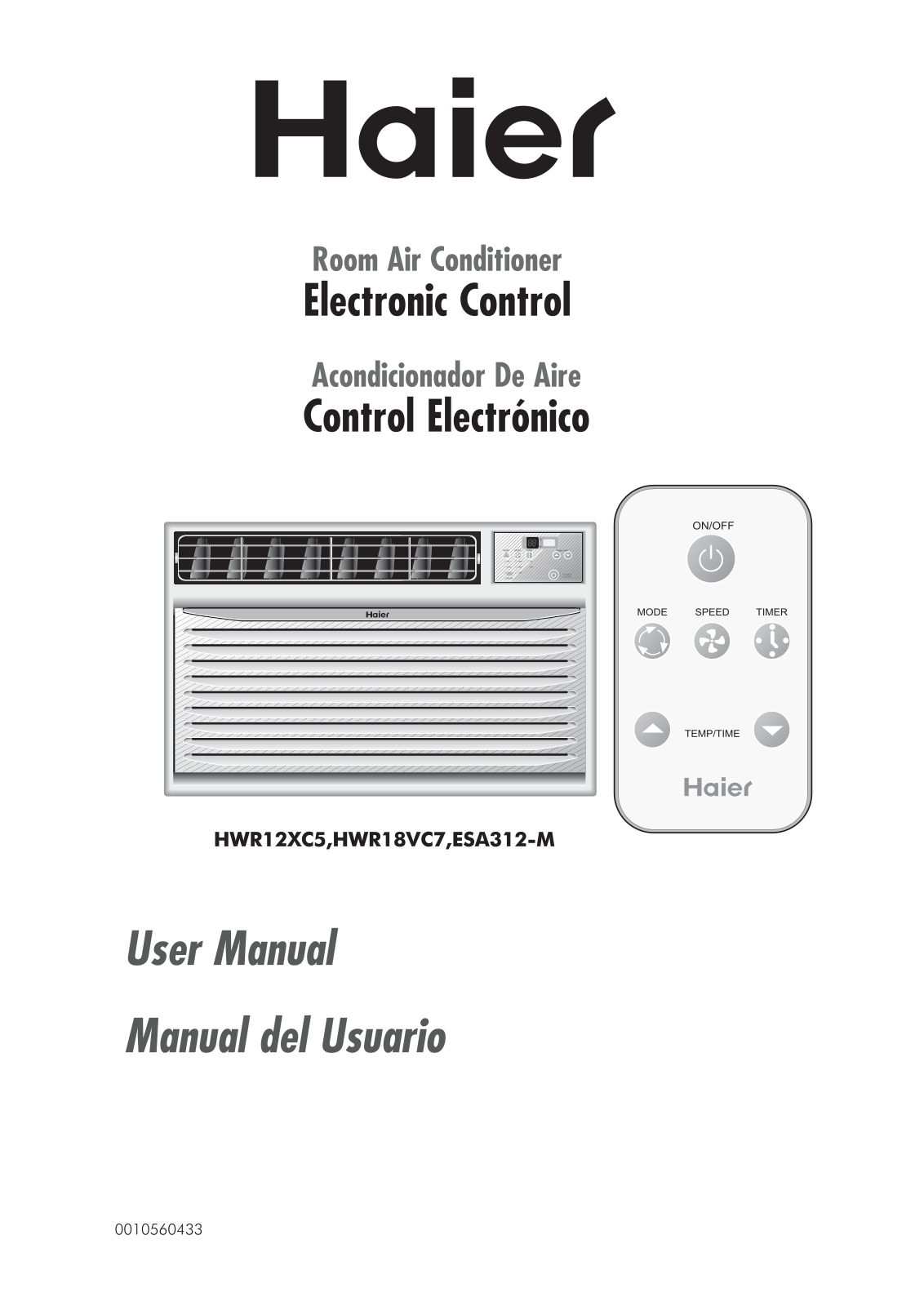 Haier ESA312-M User Manual