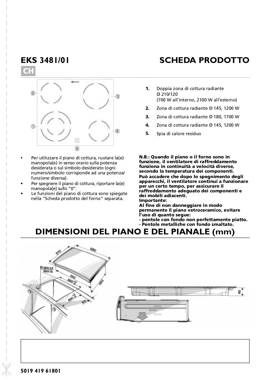 Whirlpool EKS 3481 IN-1 User Manual