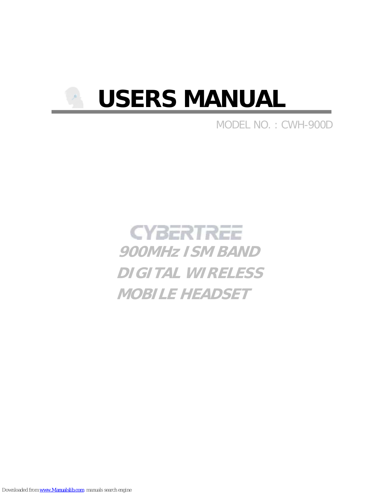 Cybertree CWH-900D User Manual