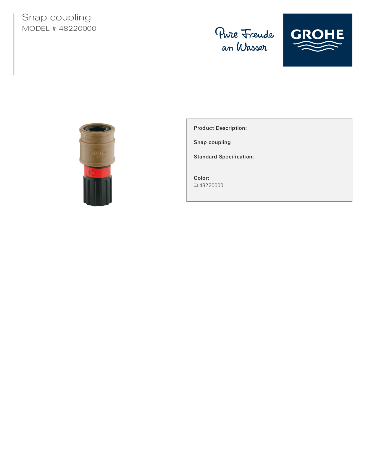 GROHE GRH5351 Specifications - ManualMachine.com