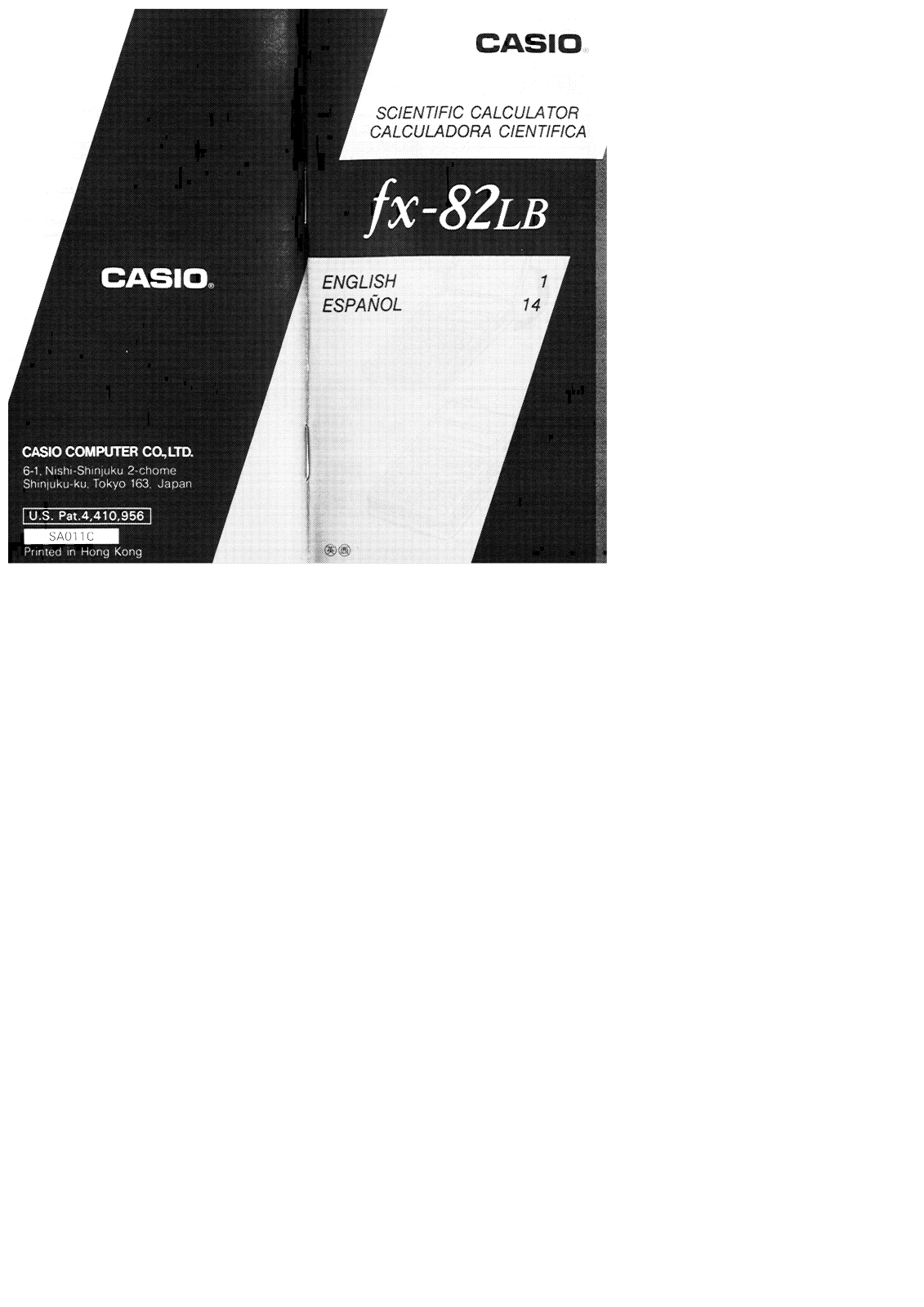 Casio FX-82LB Manual