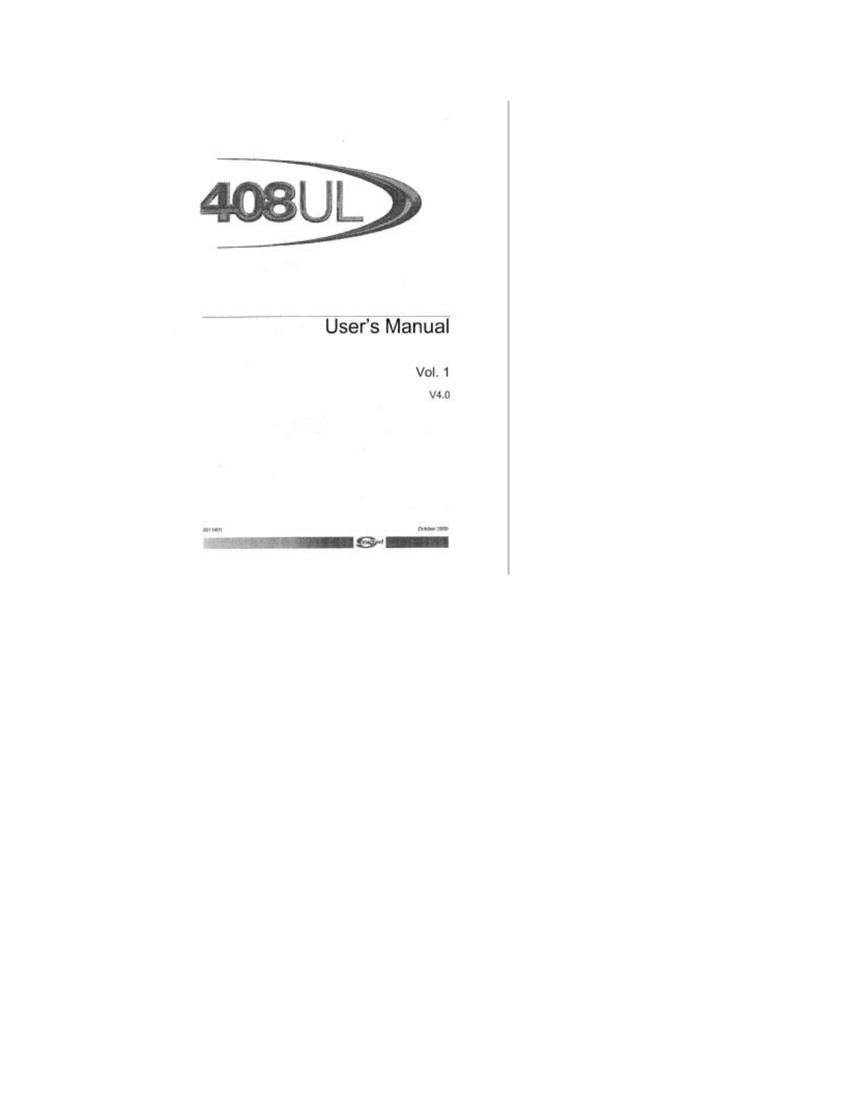 Sercel 903 Users Manual