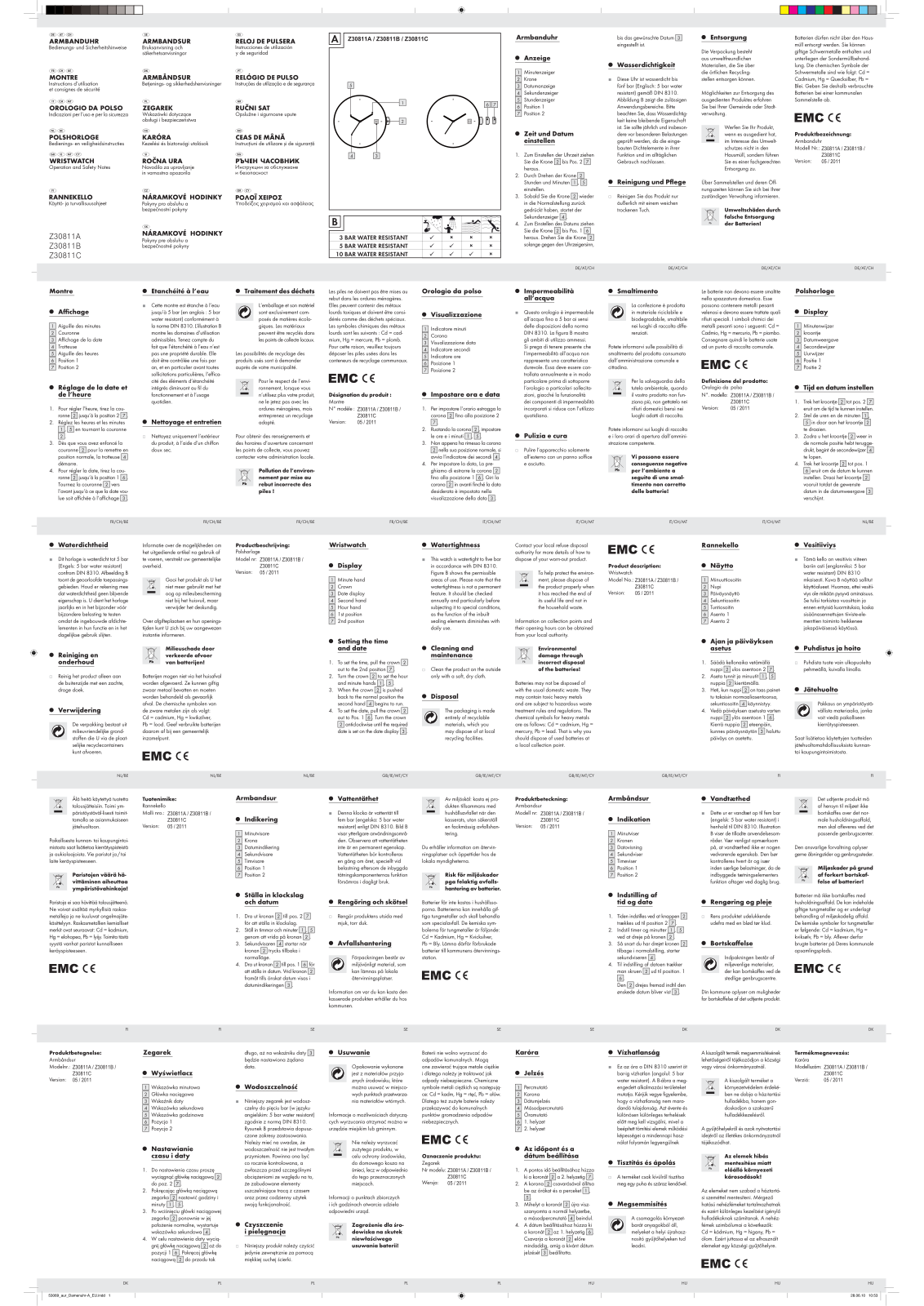 Auriol Z30811 User Manual