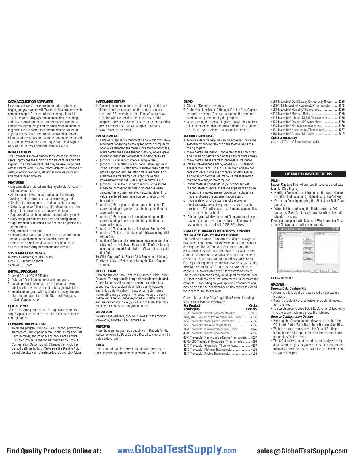 Traceable 68000-51 User manual - ManualMachine.com
