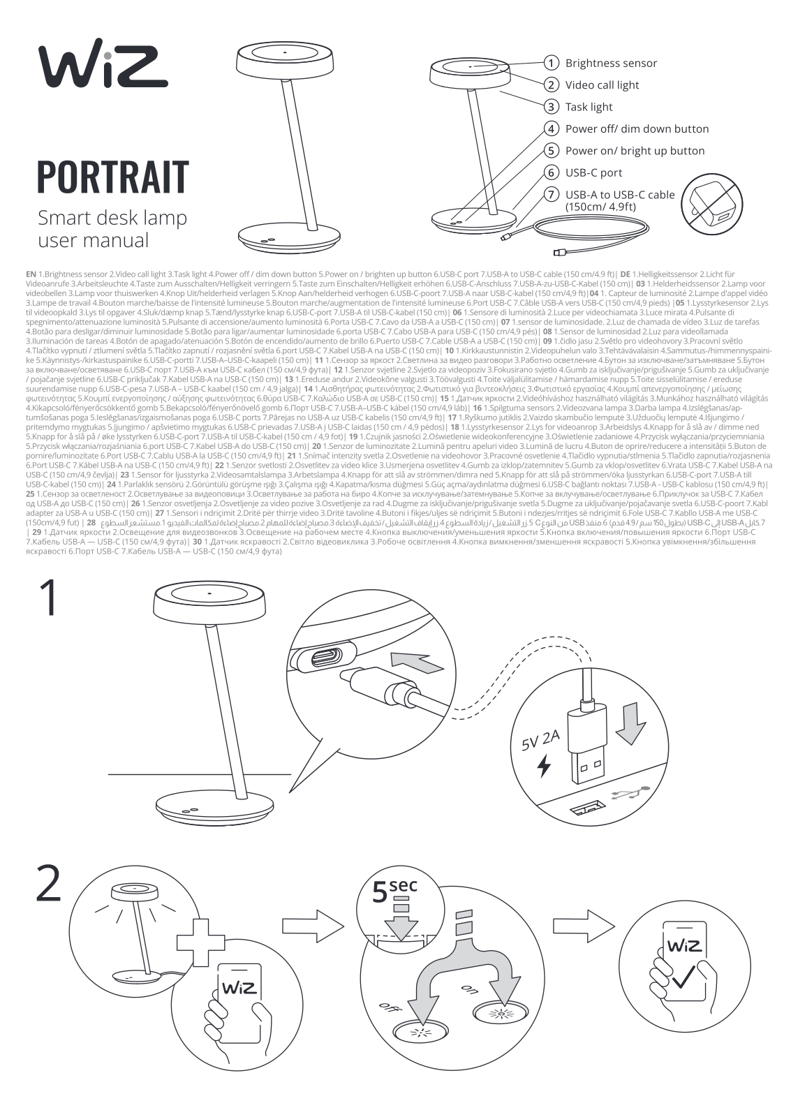 WiZ PORTRAIT User guide - ManualMachine.com