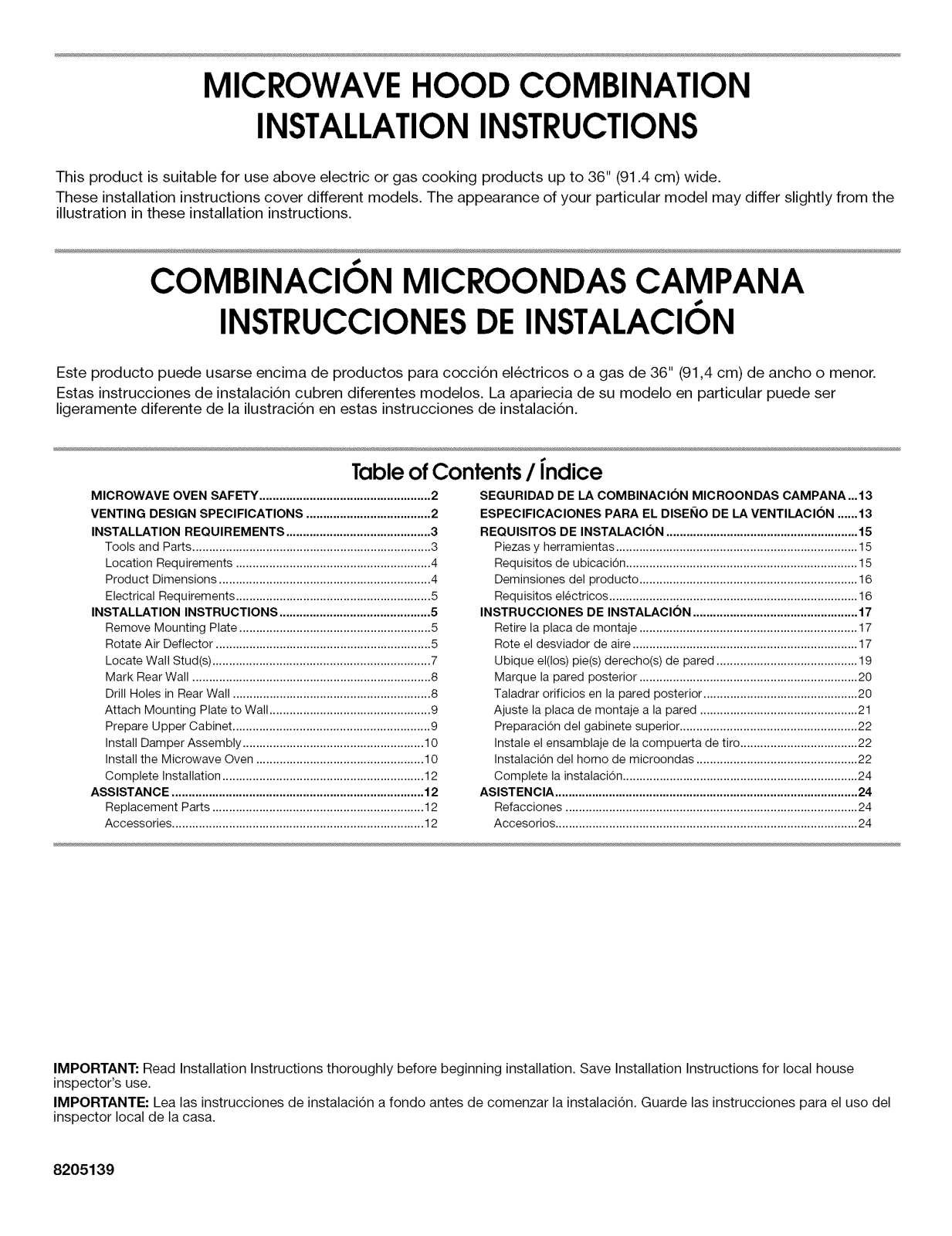 Whirlpool GH6177XPQ3, GH6177XPS3, GH5184XPT3, GH5184XPT2, GH5184XPS2 Installation Guide - ManualMachine.com