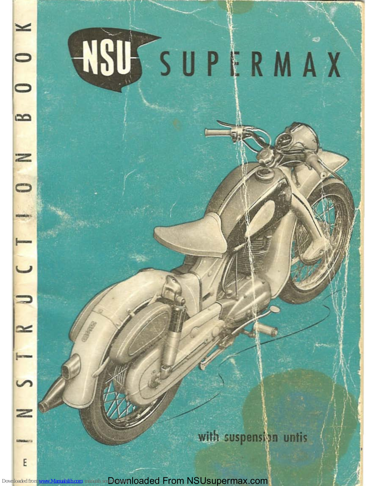 NSU Supermax Instruction Book - ManualMachine.com