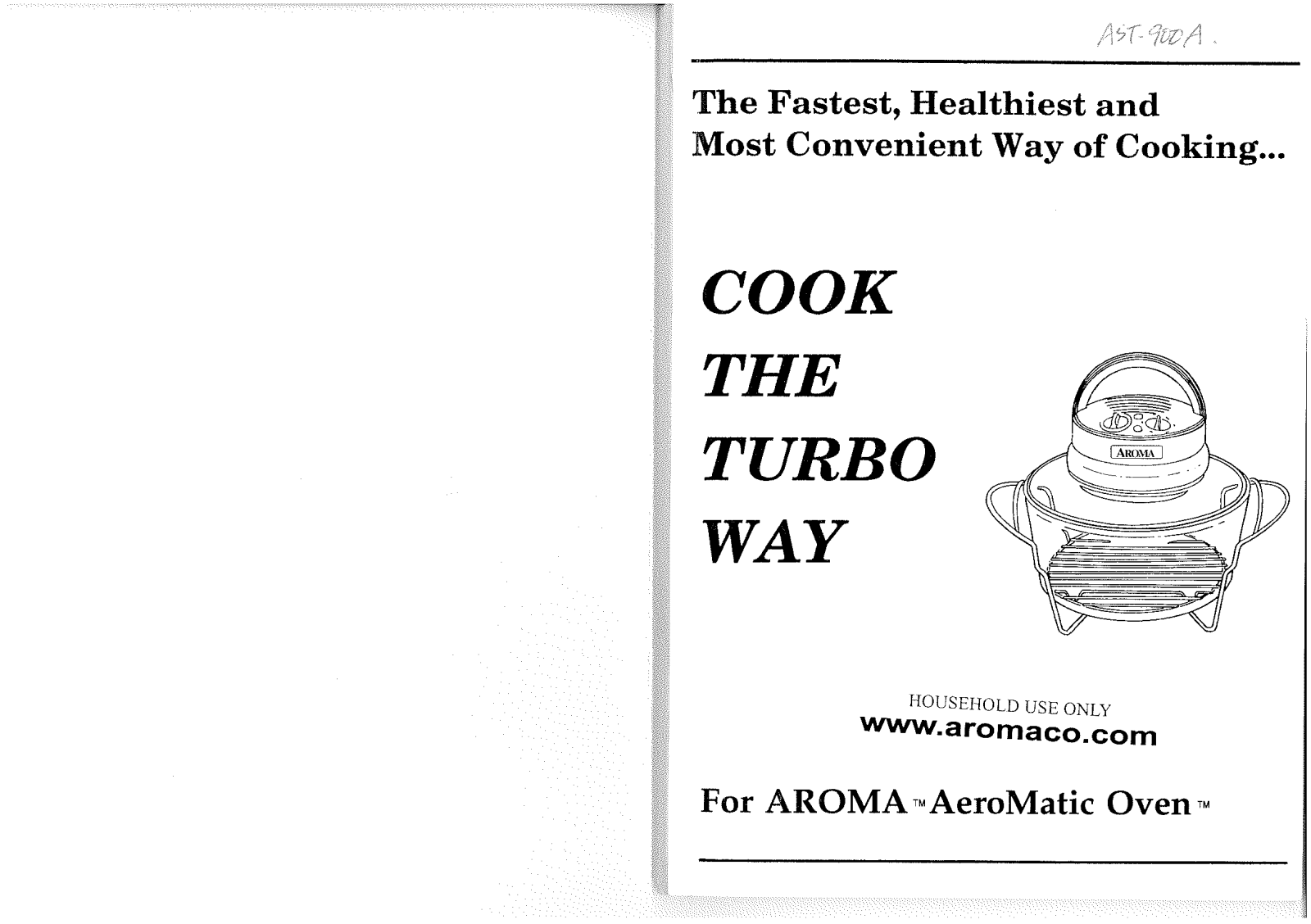 Aroma AST-900A User Manual