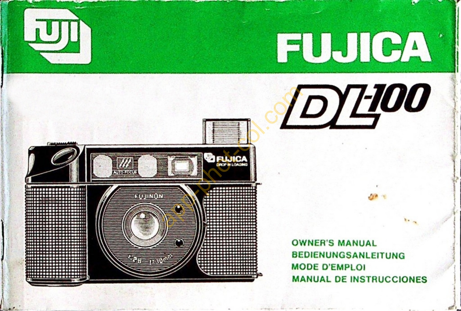 Fujica DL-100 Guía de Utilización