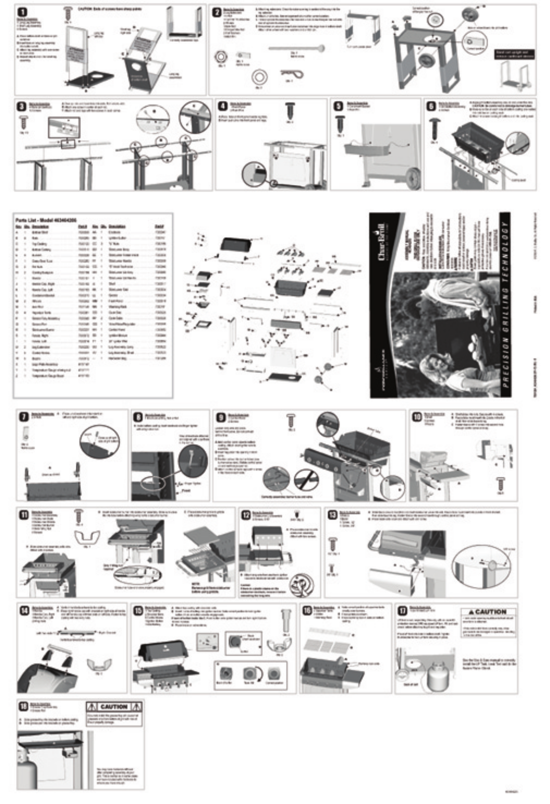 Charbroil 463464206 Owner's Manual