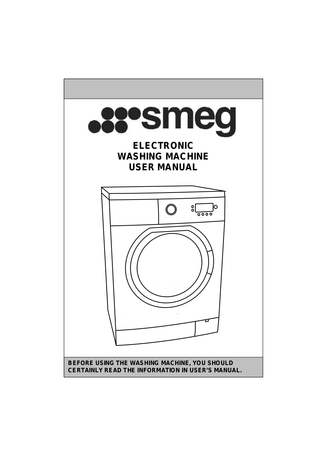 Smeg LBW109E User Manual