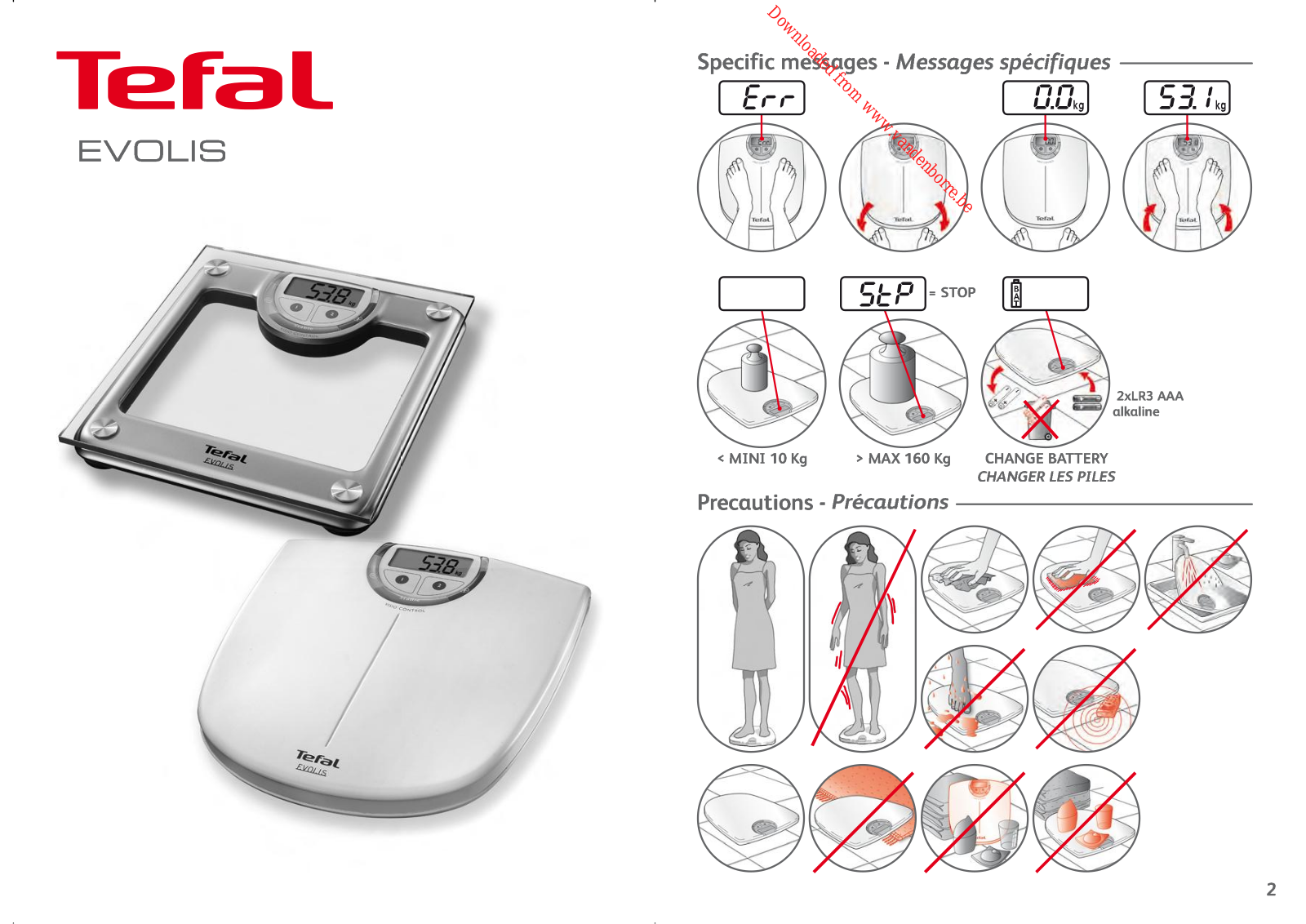 TEFAL PP5150 User Manual