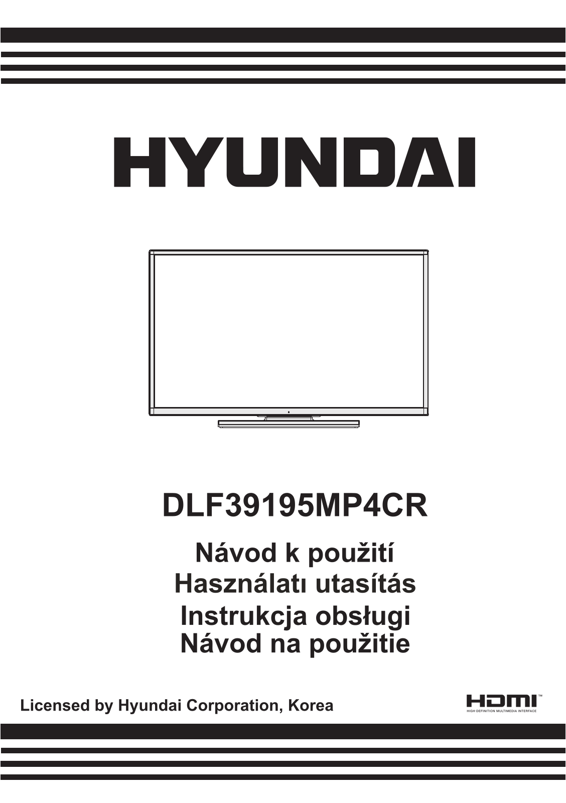 Hyundai DLF 39195 MP4CR User Manual