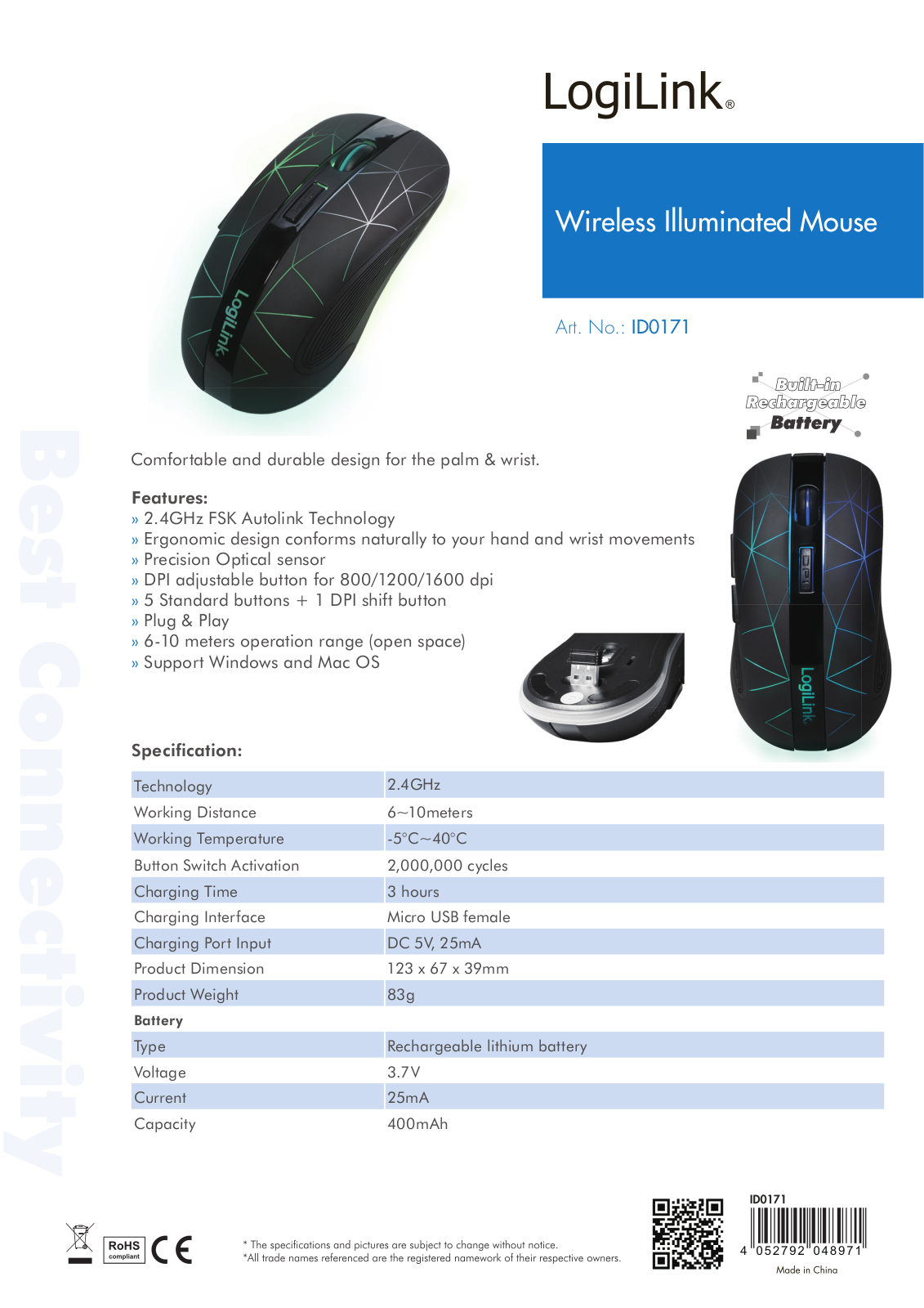 LogiLink ID0171 User Manual - ManualMachine.com