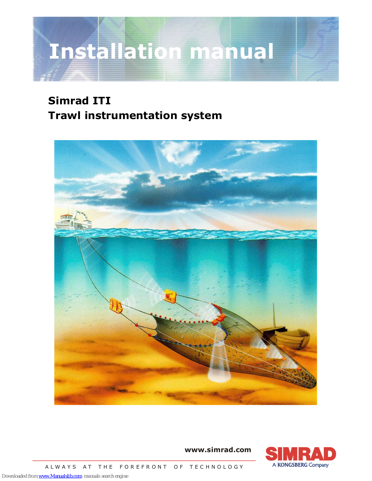 Simrad ITI - INSTALLATION REV C, ITI Installation Manual