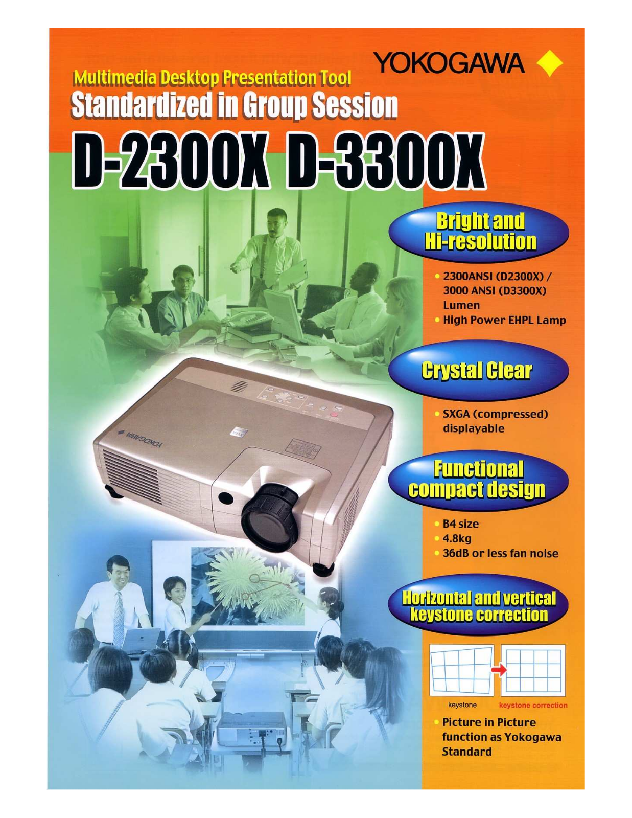 Yokogawa D-3300X, D-2300X Product Sheet