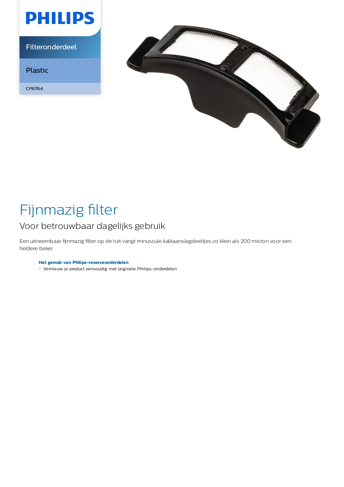 Philips CP6764/01 Leaflet - ManualMachine.com