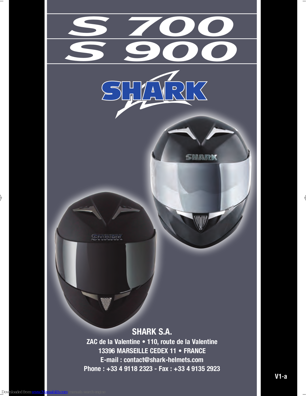 Shark S 700, S 900 User Manual