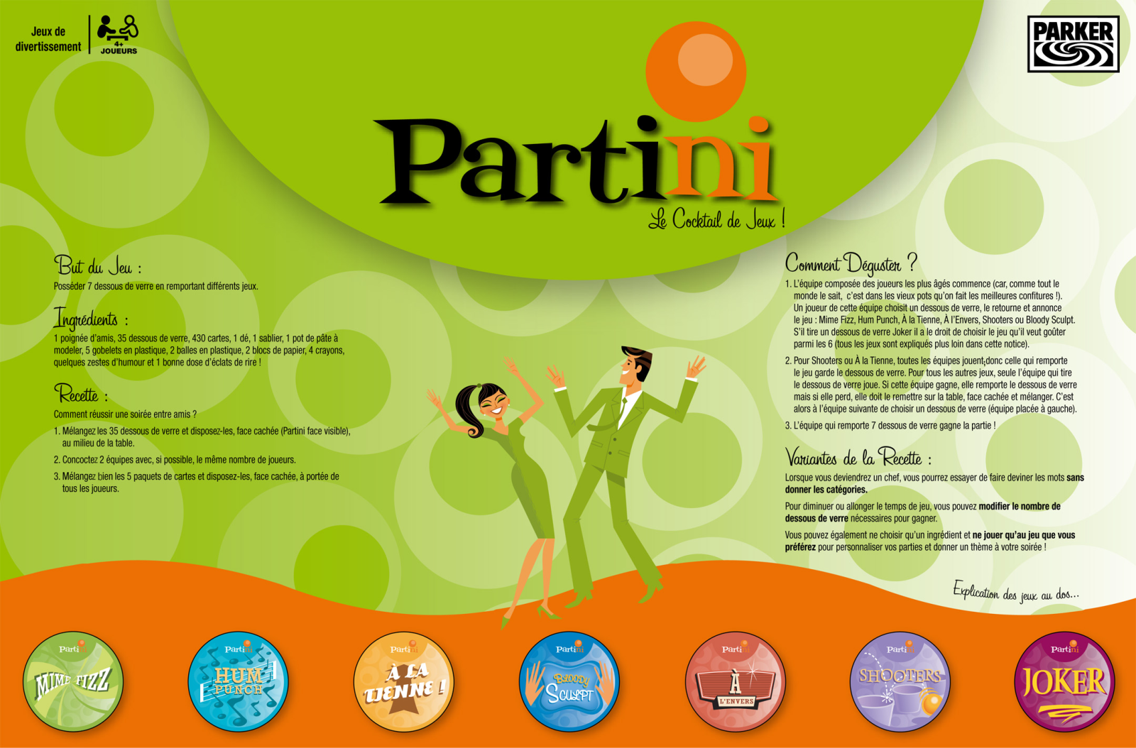 HASBRO PARTINI User Manual