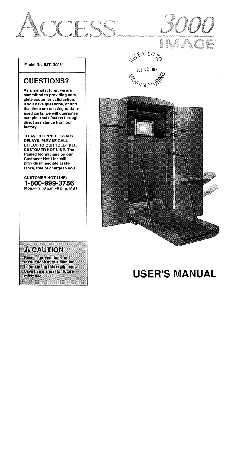 Image IMTL30061 Owner's Manual
