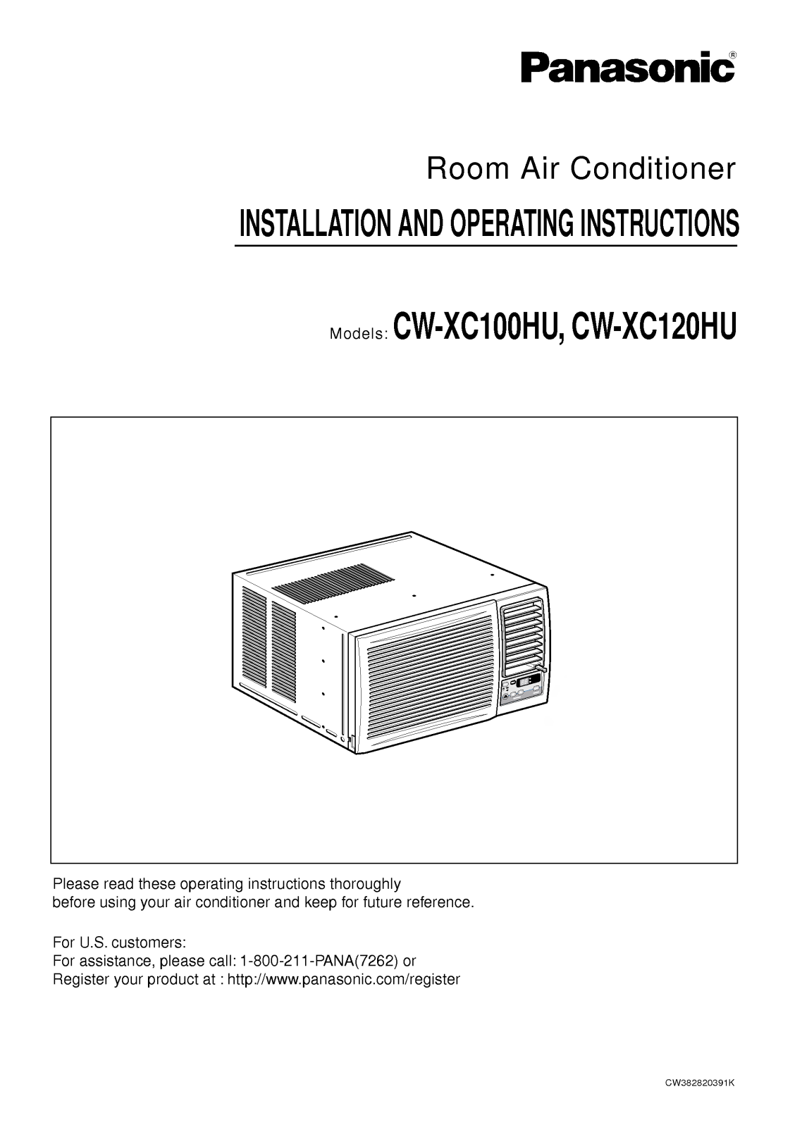 LG CW-XC100HU User Manual