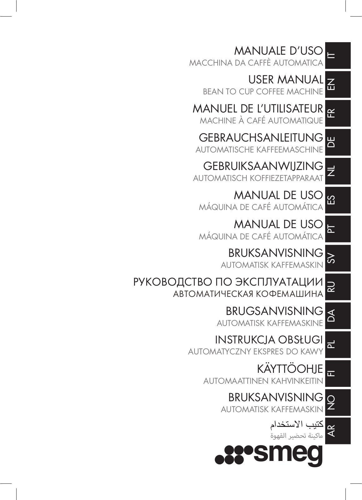 Smeg BCC02BLMEU User manual