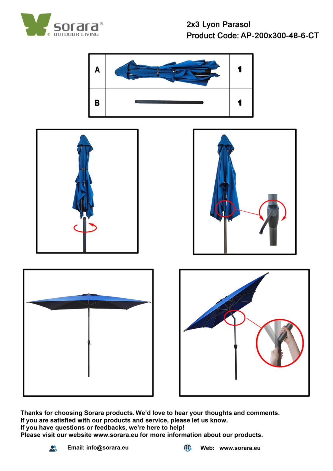 Sorara Lyon User guide - ManualMachine.com