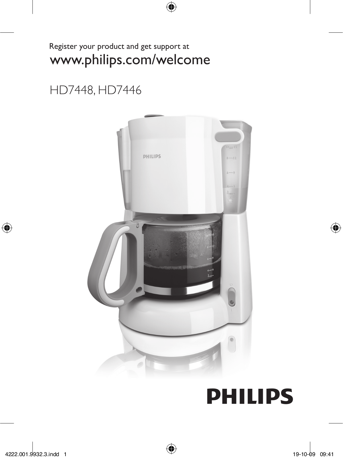 PHILIPS HD7448 User Manual