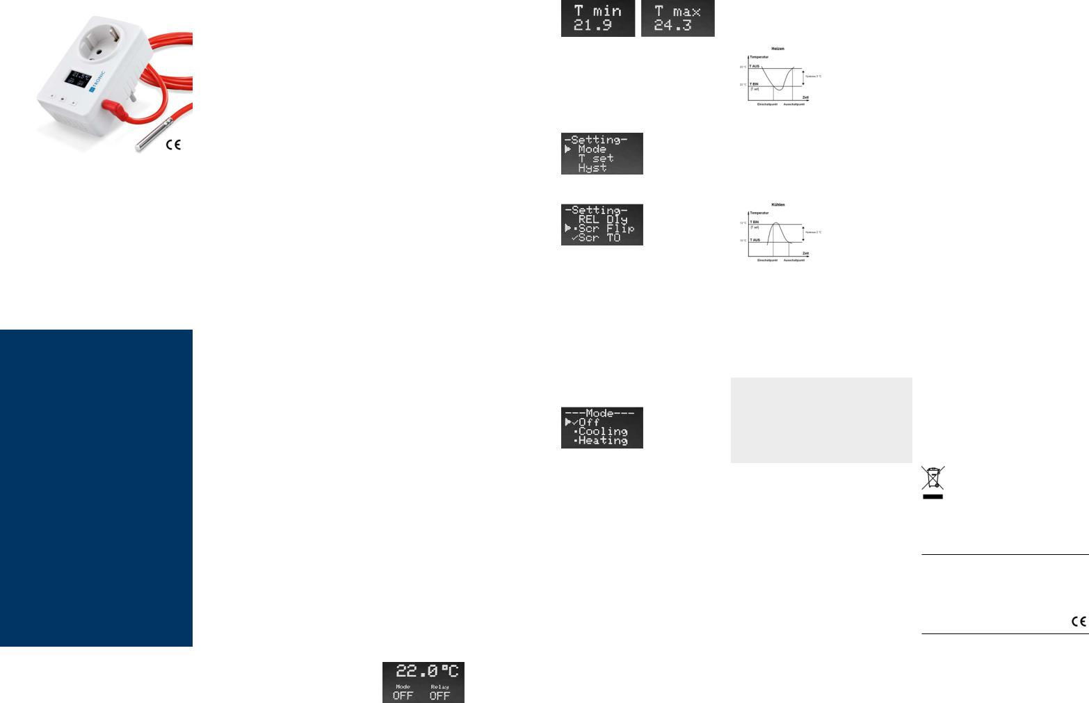 H-Tronic UTS125 User guide