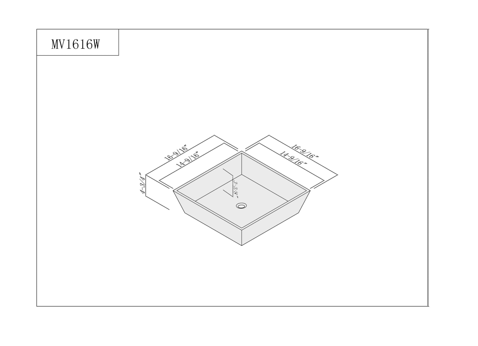 Fine Fixtures FINF1069 Dimensions - ManualMachine.com