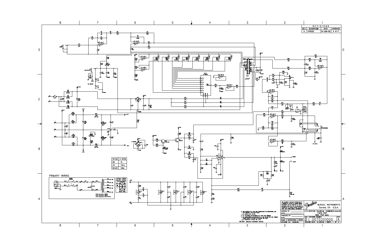 Fender FM25 Schematic - ManualMachine.com