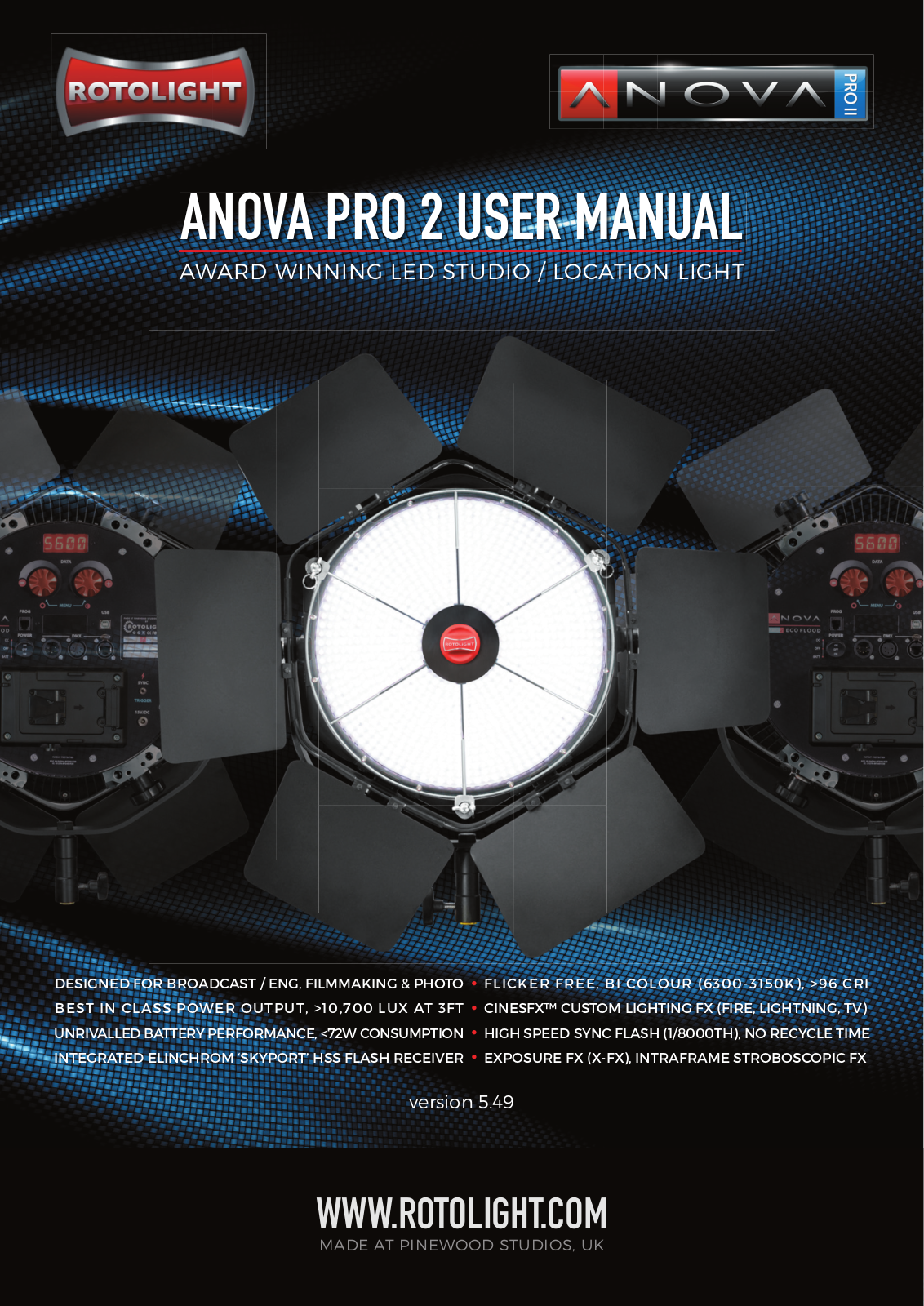 Rotolight Anova Pro 2 User Manual