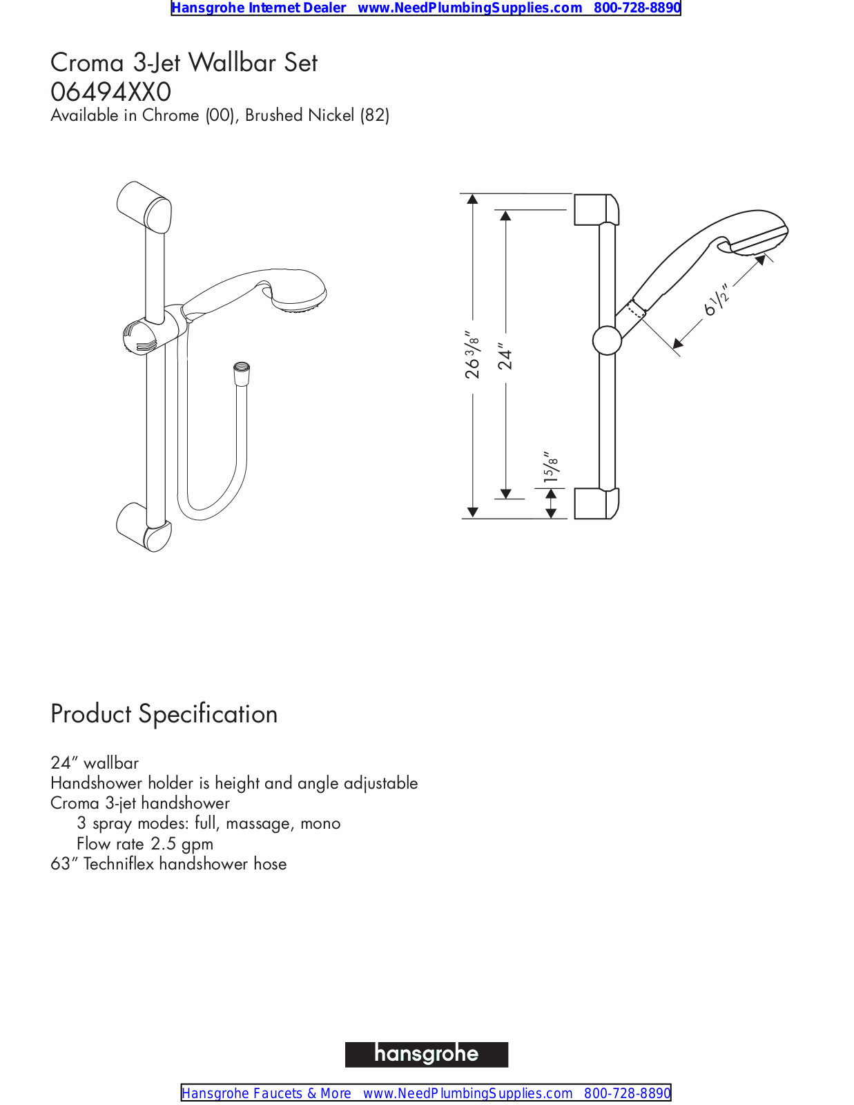 Factory Direct Hardware 06494000 User Manual