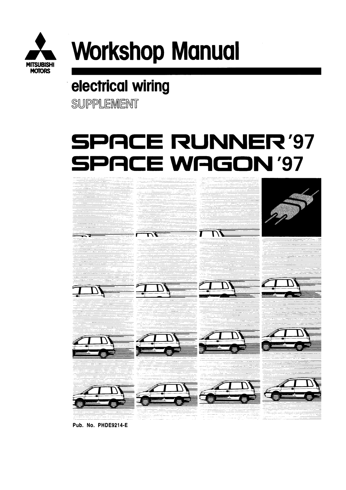 Mitsubishi Space Runner 1997 User Manual