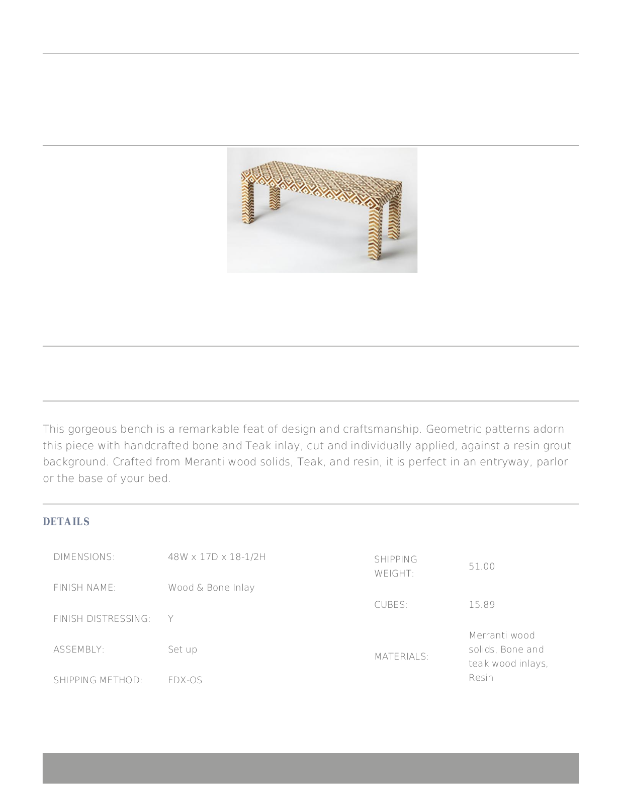 Joss & Main BTL6982 Specifications - ManualMachine.com