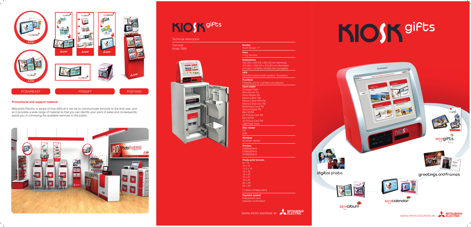 Mitsubishi GIFT KIOSK, KIOSK GIFTS PRODUCT INFORMATION