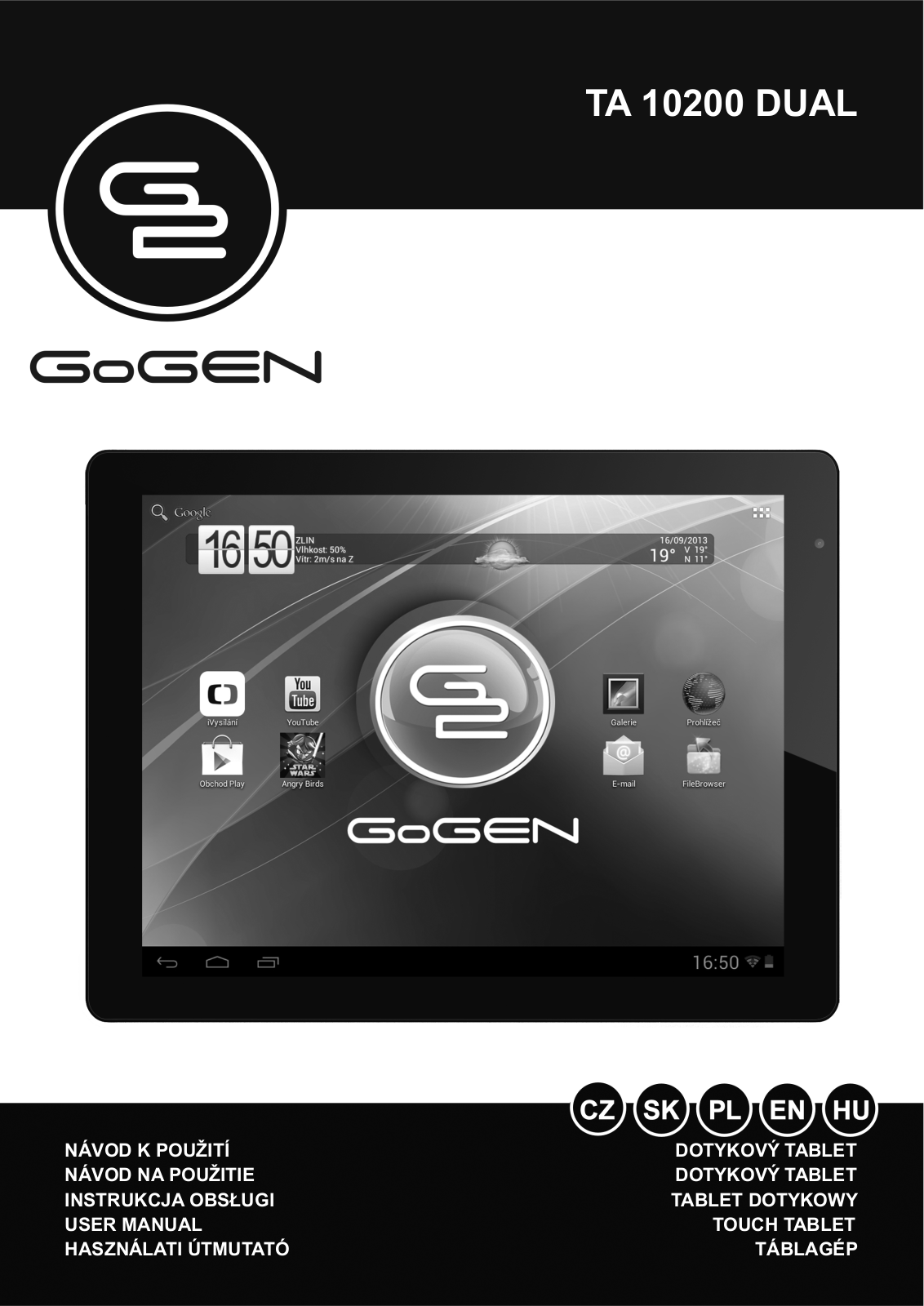 GoGen TA 10200 User Manual