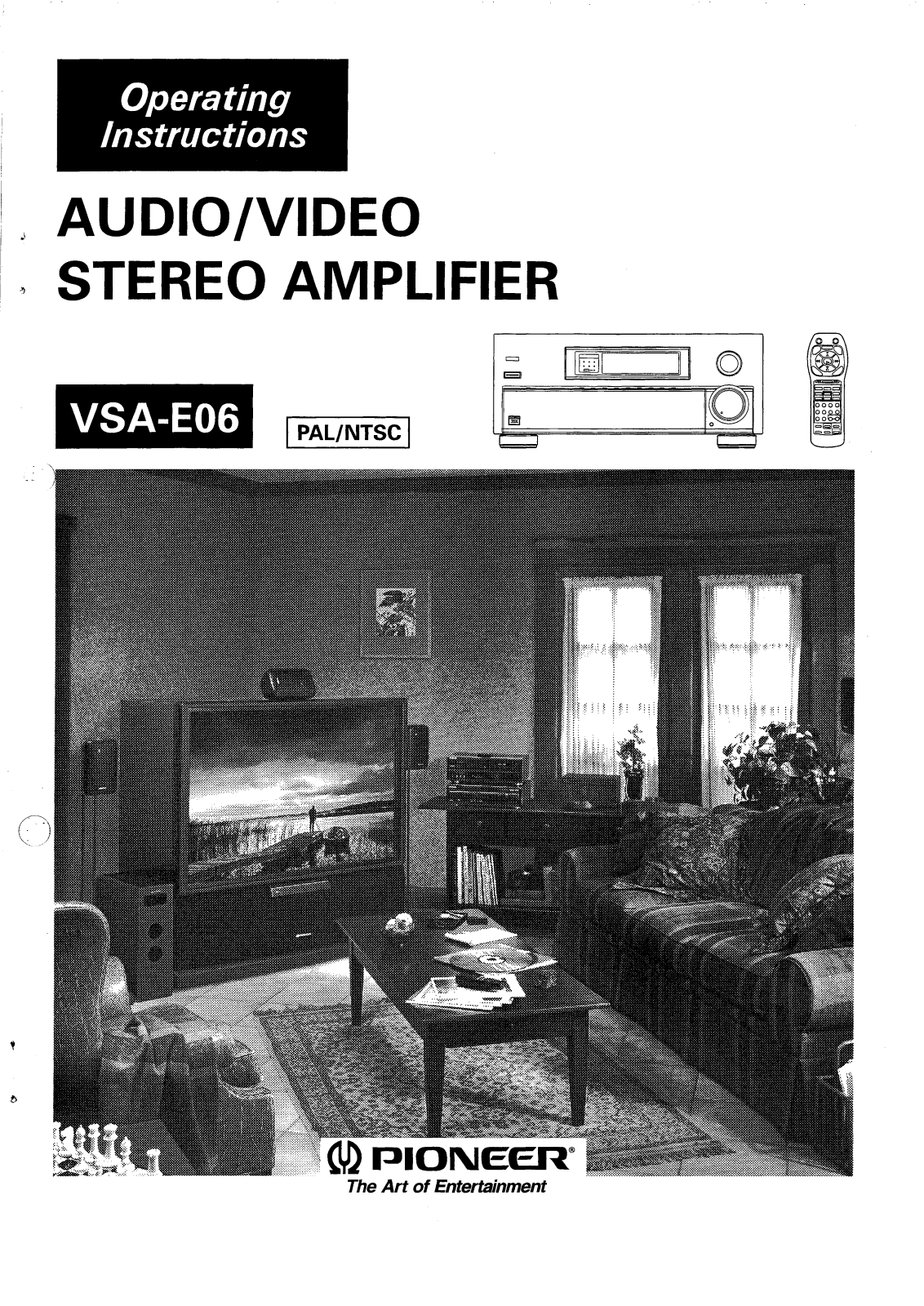 Pioneer VSA-E06 User Manual