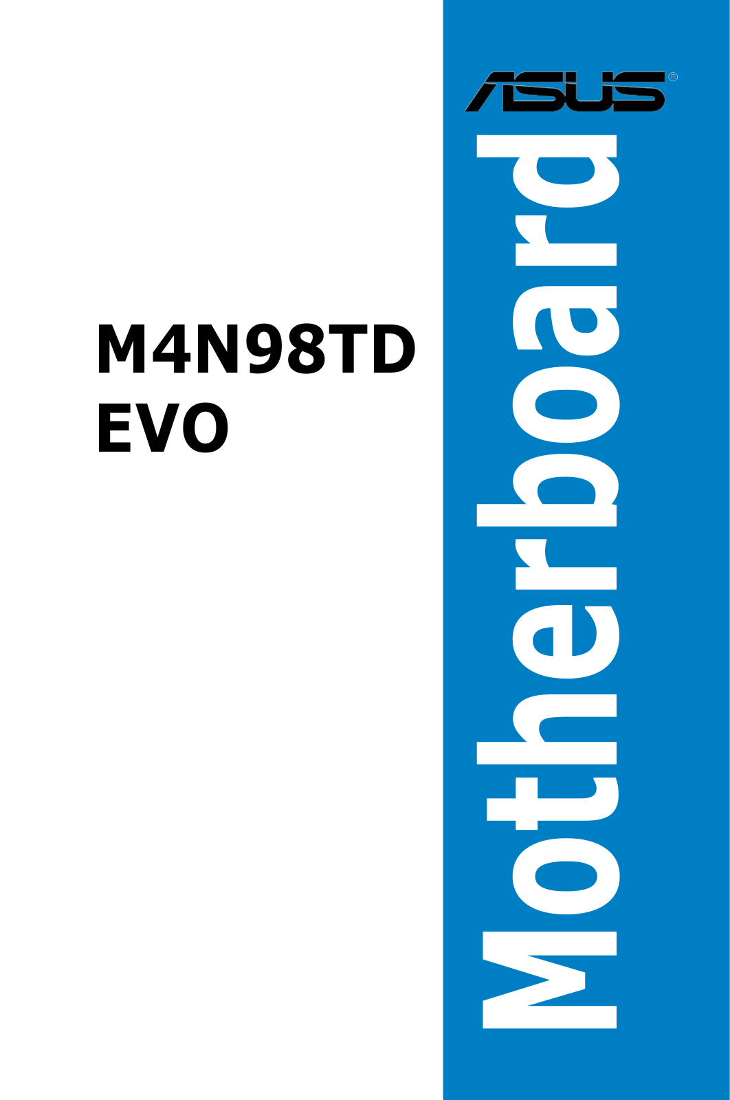 Asus M4N98TD EVO User Manual