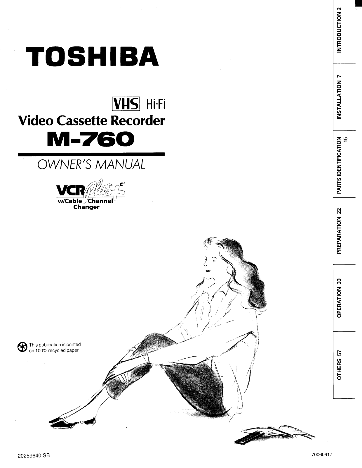 Toshiba M760 User Manual