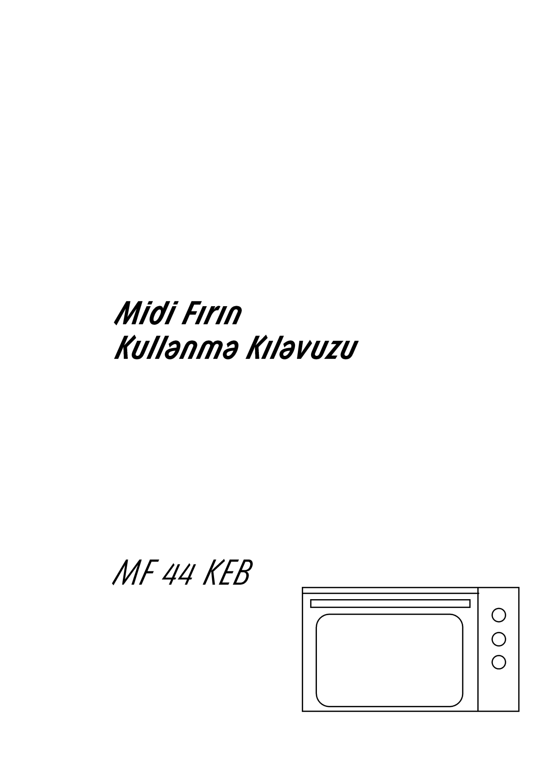 Arçelik MF44KEB User manual - ManualMachine.com