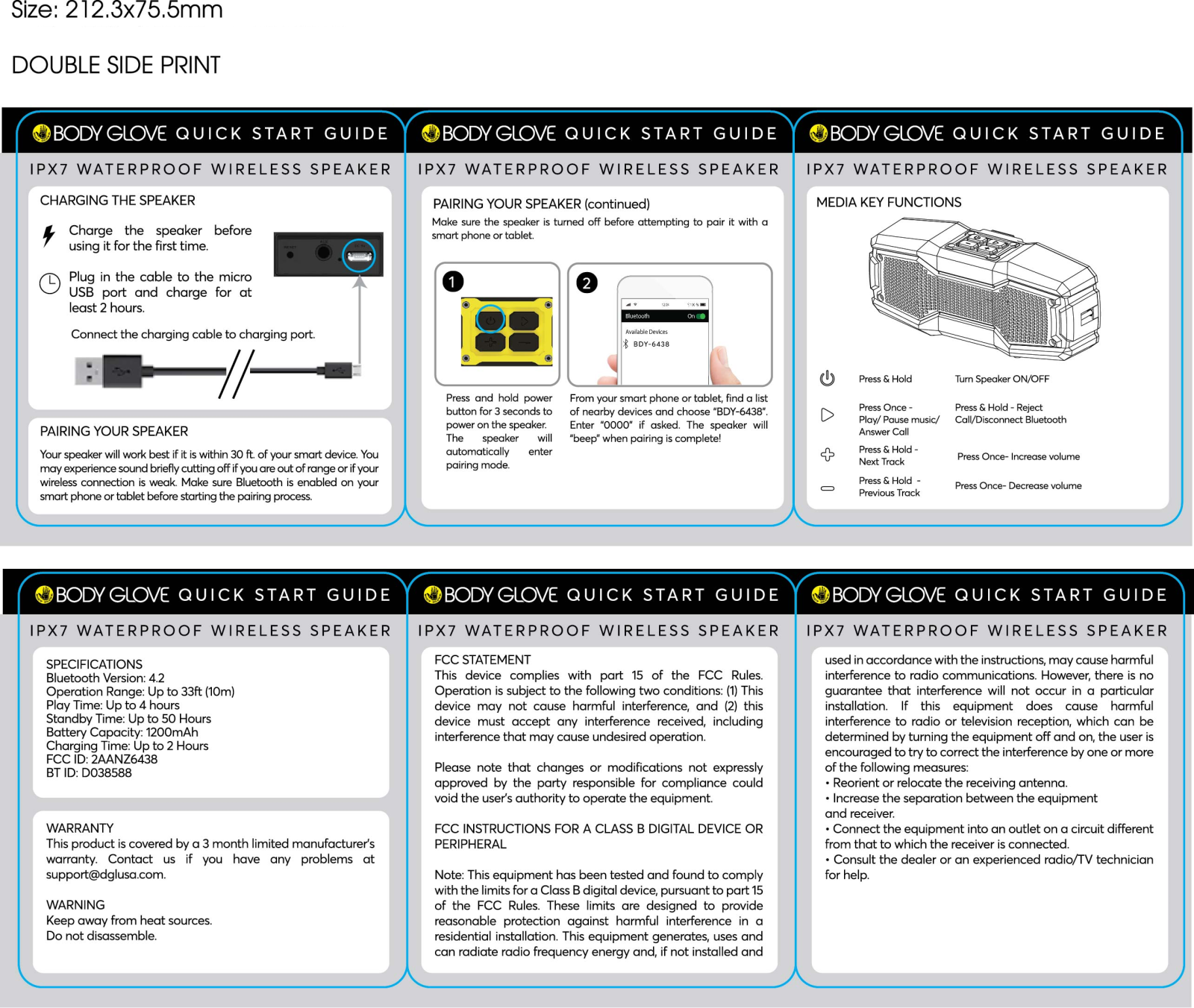 DGL Group 6438 Users manual