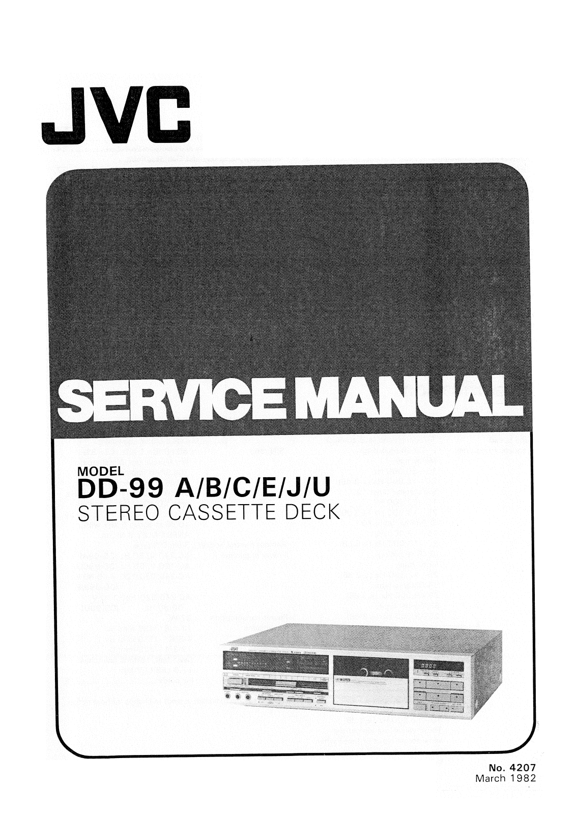 JVC dd 99 User Manual