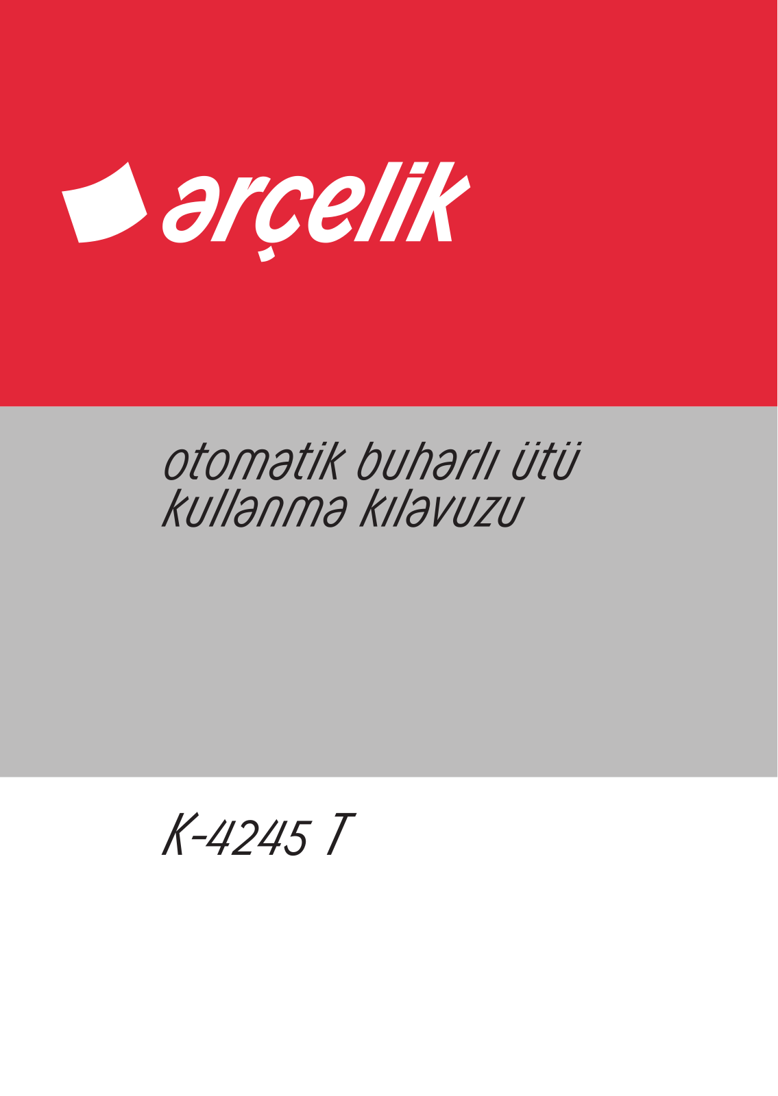 Beko K-4245 T User Manual