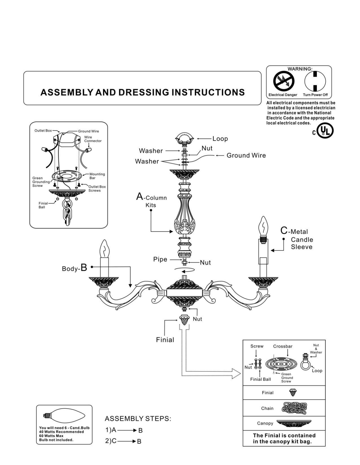 Gemma Violet VVRO6813 Installation & Assembly - ManualMachine.com