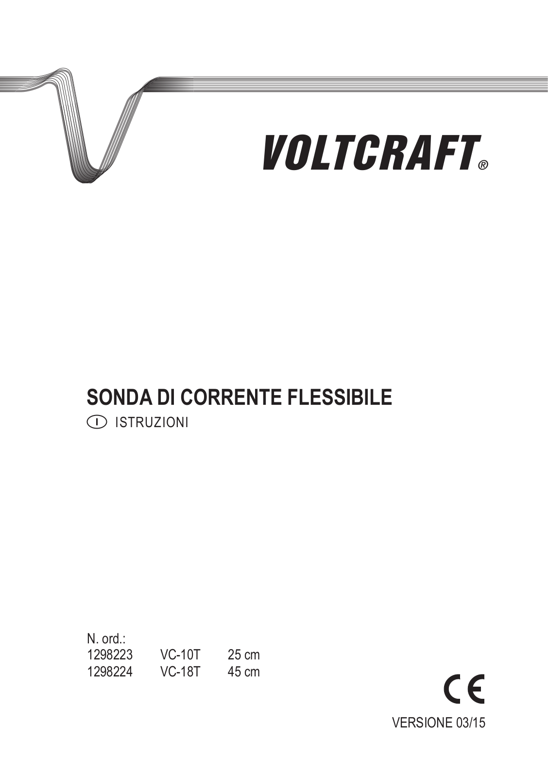 VOLTCRAFT VC-10T, VC-18T User guide