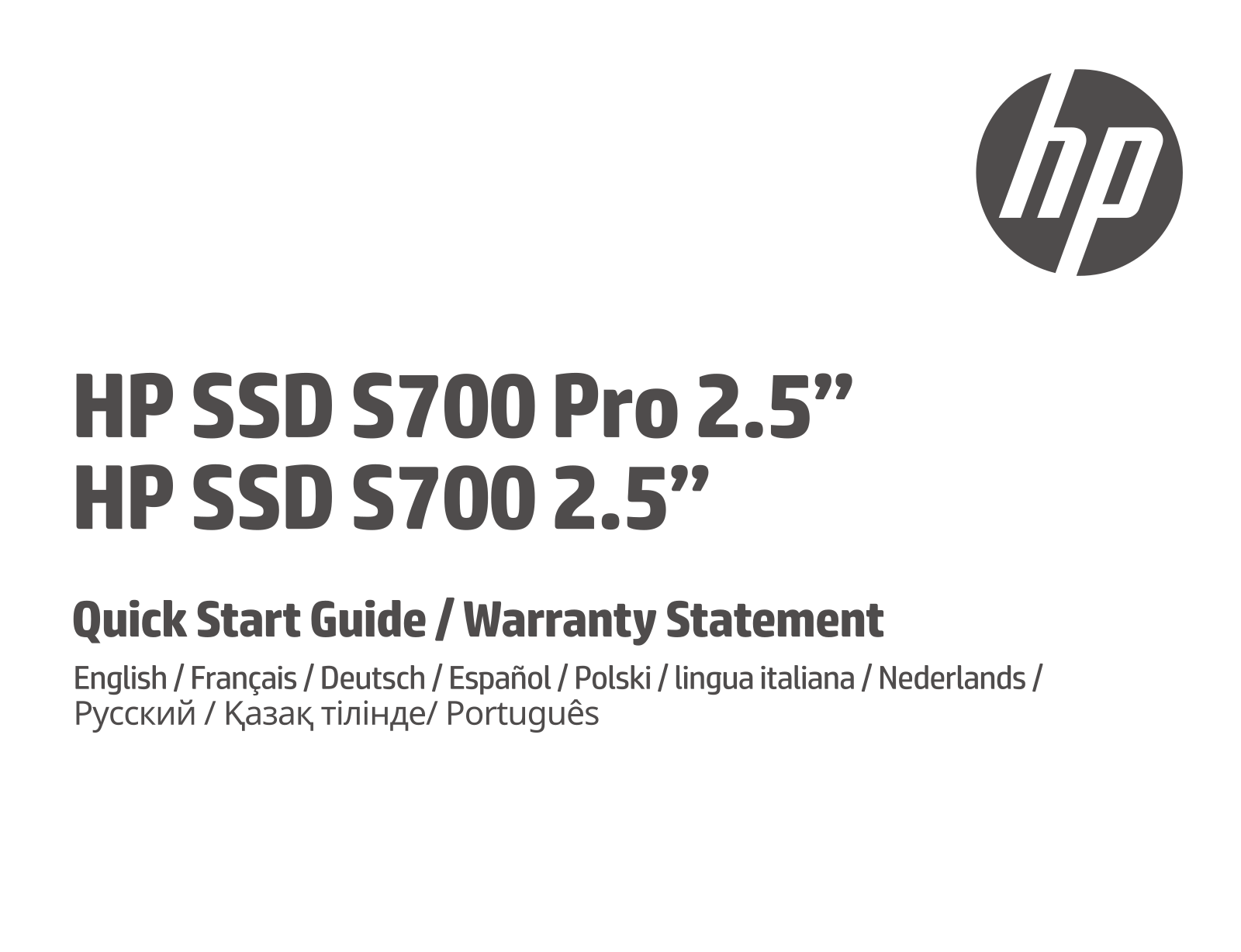 HP 2LU78AA, 2AP97AA, 2LU74AA, 2LU81AA, 2DP98AA User Manual