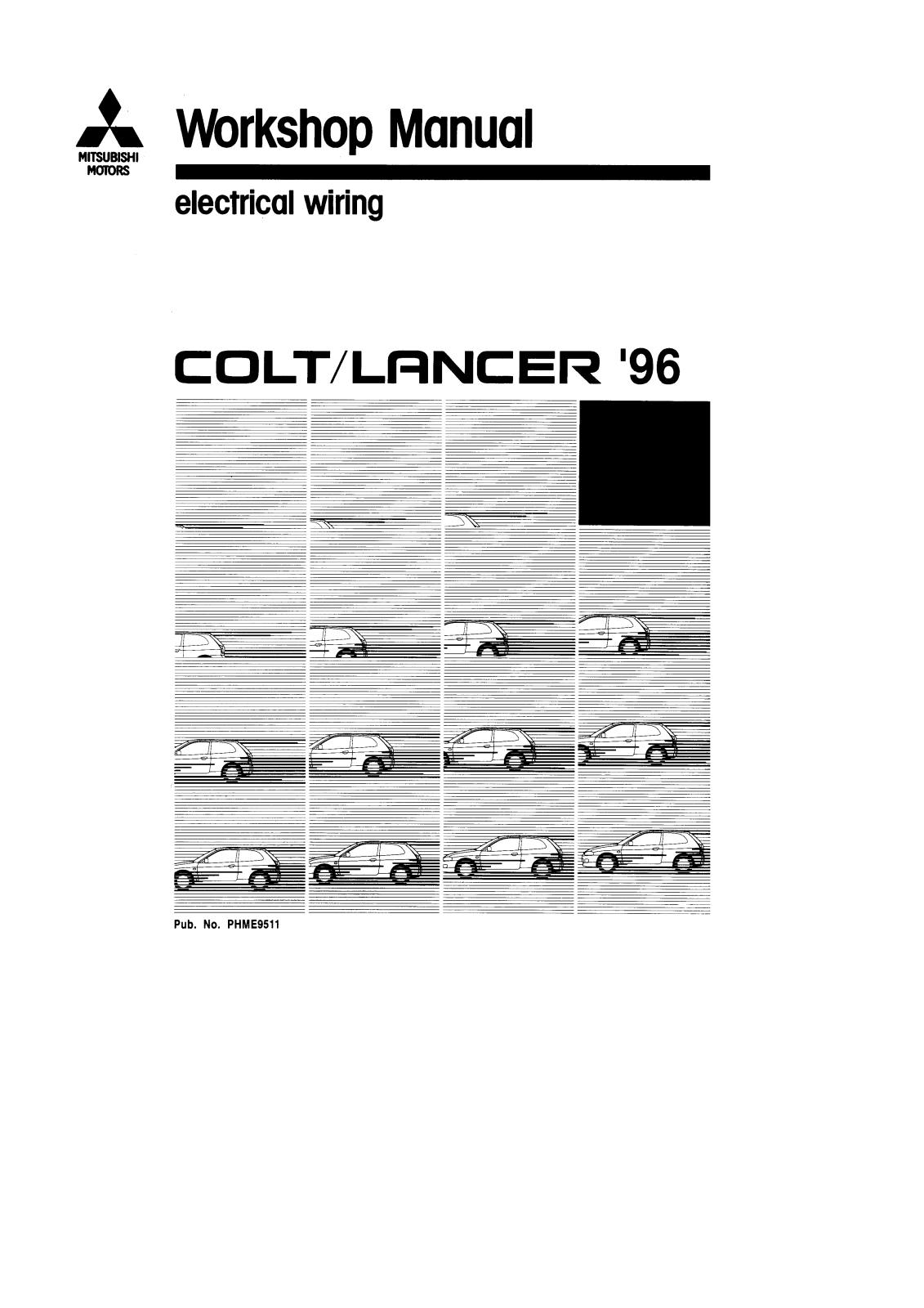 Mitsubishi Colt 1996 User Manual